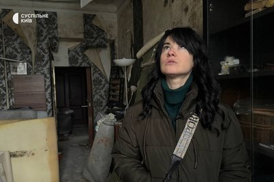 Будинок на Банковій через рік після обстрілу Будинок на Банковій через рік після обстрілу