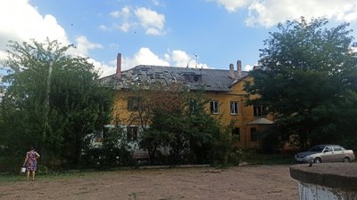 Наслідки обстрілу Краматорськ Донецька область 8 вересня 2025 рік Наслідки обстрілу Краматорськ Донецька область 8 вересня 2025 рік