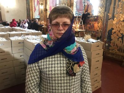 "Переможний Великдень": у соборі в Житомирі освятили шість тисяч пасок для військових "Переможний Великдень": у соборі в Житомирі освятили шість тисяч пасок для військових