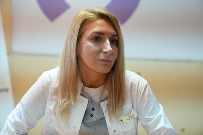 Завідувачка відділення анестезіології та інтенсивної терапії Прикарпатського онкоцентру, Лілія Бахур Завідувачка відділення анестезіології та інтенсивної терапії Прикарпатського онкоцентру, Лілія Бахур