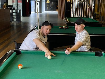 Сергій Юденко – чинний чемпіон України з більярду серед людей на кріслах колісних Сергій Юденко – чинний чемпіон України з більярду серед людей на кріслах колісних