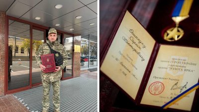 Президент України відзначив орденом "Золота Зірка" Героя України Сергія Осипчука з Рівненщини Президент України відзначив орденом "Золота Зірка" Героя України Сергія Осипчука з Рівненщини