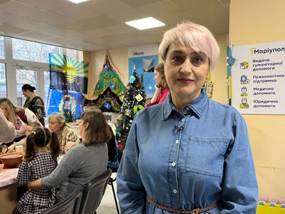 Світлана Новікова, ВПО, Різдво, переселенці Світлана Новікова, ВПО, Різдво, переселенці