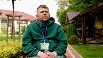 Табір активної реабілітації для людей на кріслі колісному, Віталій Пчолкін, травень 2025 Табір активної реабілітації для людей на кріслі колісному, Віталій Пчолкін, травень 2025