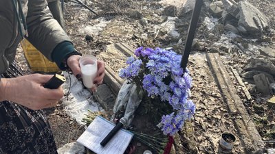 Акція памʼяті загиблих бійців 113-ї бригади ТрО на вулиці Селянській у Харкові, 2 березня 2026 року Акція памʼяті загиблих бійців 113-ї бригади ТрО на вулиці Селянській у Харкові, 2 березня 2026 року