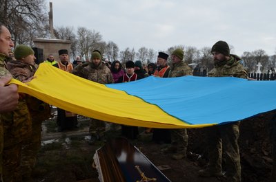 Фіголь Петро, похорон, чин прощання, прапор Фіголь Петро, похорон, чин прощання, прапор