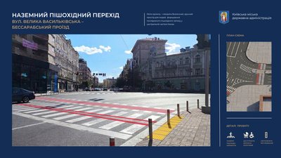 Більше не доведеться спускатися в «Метроград»: на Бессарабській площі облаштують 6 наземних переходів Більше не доведеться спускатися в «Метроград»: на Бессарабській площі облаштують 6 наземних переходів