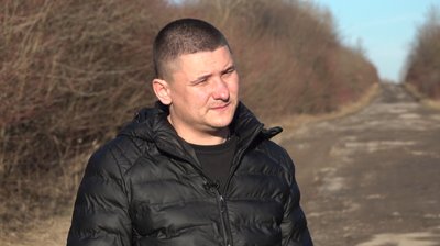 Олесь Винничук, Коропецька громада, ремонт дороги