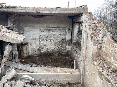 На Полтавщині внаслідок падіння БпЛА зруйнована конюшня На Полтавщині внаслідок падіння БпЛА зруйнована конюшня