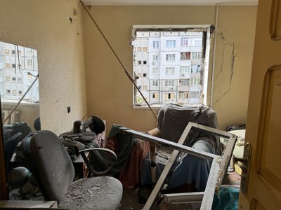 Херсон, обстріли, серпень 2024, кімната Херсон, обстріли, серпень 2024, кімната