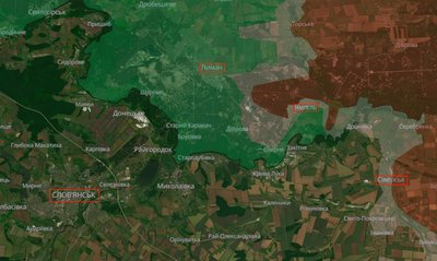 Російські війська намагаються обійти Ямпіль та наступають на Лиман