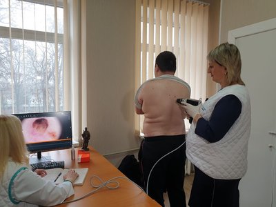 Діагностика шкіри пацієнта за допомогою штучного інтелекту Діагностика шкіри пацієнта за допомогою штучного інтелекту