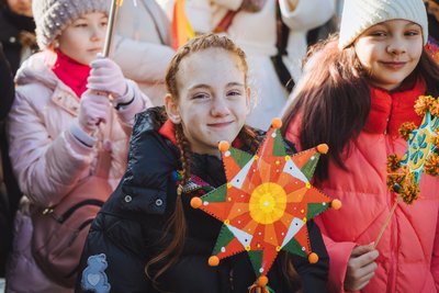 В Ужгороді втрєтє прошла хода звіздарів: як це було В Ужгороді втрєтє прошла хода звіздарів: як це було