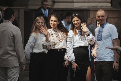 Люди у Всесвітній день вишиванки у Харкові Люди у Всесвітній день вишиванки у Харкові