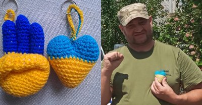 Волонтерка з Луцька створює колекцію в'язаних виробів до Великодня Волонтерка з Луцька створює колекцію в'язаних виробів до Великодня