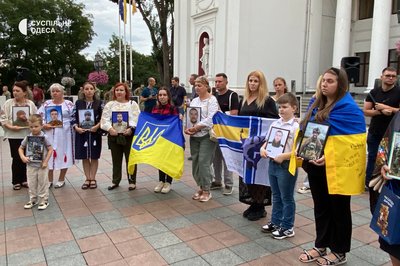 В Одесі відбулася акція пам’яті героїв на Біржовій площі В Одесі відбулася акція пам’яті героїв на Біржовій площі