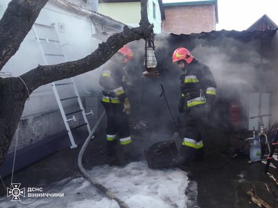 На Вінниччині під час пожежі загинула жінка На Вінниччині під час пожежі загинула жінка