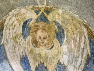 розписи, фреска, храм, церква пресвятої трійці, бережани