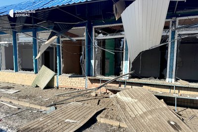 Армія РФ вдарила по ринку у Слов'янську зранку 22 лютого Армія РФ вдарила по ринку у Слов'янську зранку 22 лютого