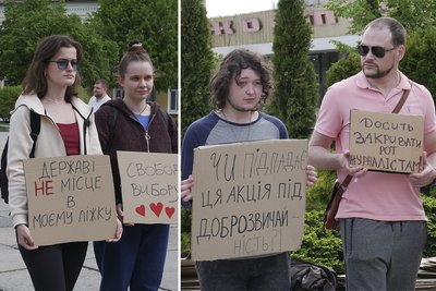 У Житомирі провели акцію проти проєкту нового Цивільного кодексу У Житомирі провели акцію проти проєкту нового Цивільного кодексу