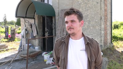 На старому католицькому кладовищі у Здолбунові ремонтують каплицю початку ХХ століття На старому католицькому кладовищі у Здолбунові ремонтують каплицю початку ХХ століття