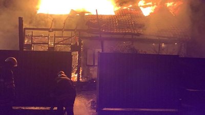 На Чернігівщині під час пожежі житлового будинку загинула пенсіонерка На Чернігівщині під час пожежі житлового будинку загинула пенсіонерка