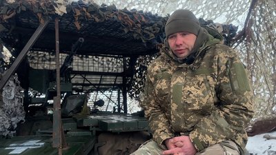Андрій головний сержант першої танкової роти 56 ОМПБр Донецька область Андрій головний сержант першої танкової роти 56 ОМПБр Донецька область