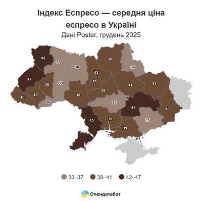 Де найдорожче еспресо в Україні та яка середня вартість чашки у Вінниці Де найдорожче еспресо в Україні та яка середня вартість чашки у Вінниці