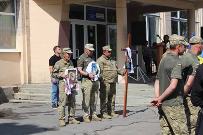 У Тальному попрощалися з Романом Горошком