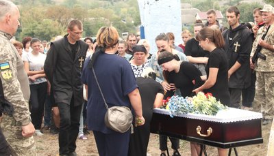 На Одещині прощались з військовим, який загинув поблизу Курдюмівки на Бахмутському напрямку