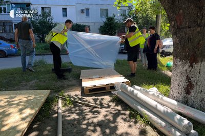 Обстріл Полтави 20 червня: фоторепортаж Обстріл Полтави 20 червня: фоторепортаж