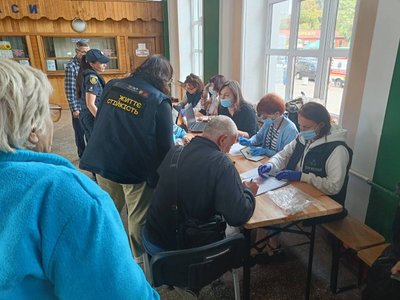 15 жителів Донеччини прибули на Рівненщину евакуаційним потягом 15 жителів Донеччини прибули на Рівненщину евакуаційним потягом
