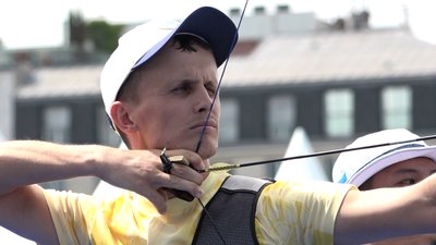 "Замість пасти корів — стріляв із лука": історія учасника Олімпіади-2024 Михайла Усача з Рівненщини "Замість пасти корів — стріляв із лука": історія учасника Олімпіади-2024 Михайла Усача з Рівненщини