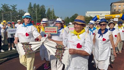 Понад 200 учасників старшого віку приїхали до Луцька на VII Міжнародний фестиваль літньої Сеньйоріади Понад 200 учасників старшого віку приїхали до Луцька на VII Міжнародний фестиваль літньої Сеньйоріади