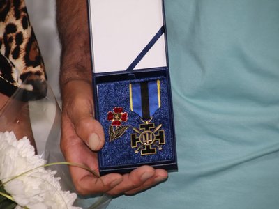 На Одещині родині загиблого військового вручили посмертну нагороду