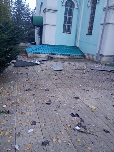 У Слов'янську внаслідок удару дрона пошкоджено храм УПЦ