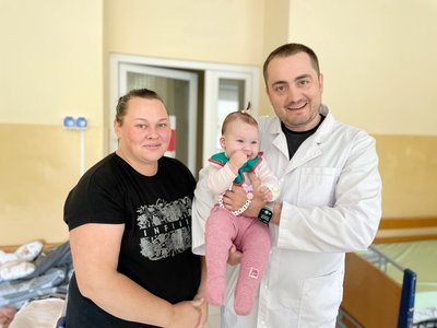 Жирова пухлина впливала на рухливість ніжки: у Львові прооперували 5-місячну дівчинку Жирова пухлина впливала на рухливість ніжки: у Львові прооперували 5-місячну дівчинку