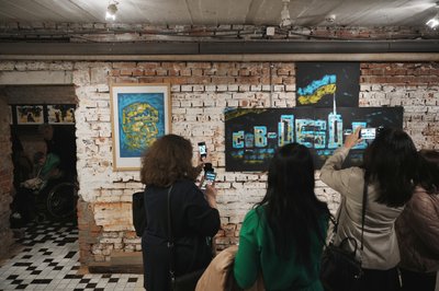 Художник Нікіта Тітов презентував графічні роботи Художник Нікіта Тітов презентував графічні роботи