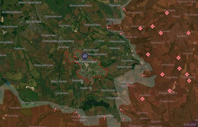У Костянтинівці над церквою збили російський FPV-дрон