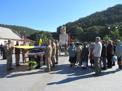 Похорон військовослужбовця, Кременець Похорон військовослужбовця, Кременець