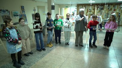 "Щедрий вечір, добрий вечір!". У Кропивницькому відкрили виставку дитячих малюнків "Щедрий вечір, добрий вечір!". У Кропивницькому відкрили виставку дитячих малюнків