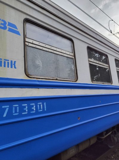 Потяг в Дергачах Потяг в Дергачах