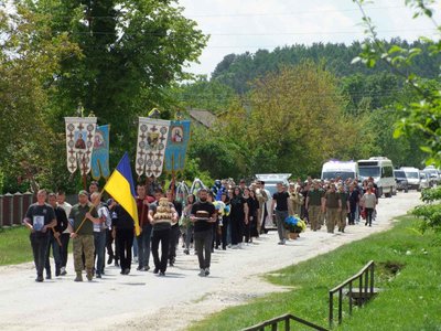 Леонід Безушко, процесія, похорон Леонід Безушко, процесія, похорон