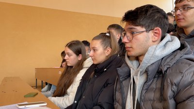 студенти, лекція, Івано-Франківськ студенти, лекція, Івано-Франківськ