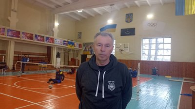 У Житомирі збірна України з волейболу сидячи готується до чемпіонату Європи У Житомирі збірна України з волейболу сидячи готується до чемпіонату Європи