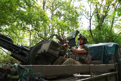Зенітна установка протиповітряної оборони 57-ї ОМБр Зенітна установка протиповітряної оборони 57-ї ОМБр