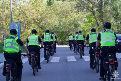 Стартував сезон мото- та велопатрулів у Києві Стартував сезон мото- та велопатрулів у Києві