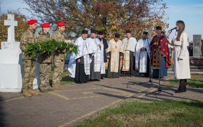 У Тернополі відзначили 107 річницю утворення ЗУНР, жовтень 2025 У Тернополі відзначили 107 річницю утворення ЗУНР, жовтень 2025