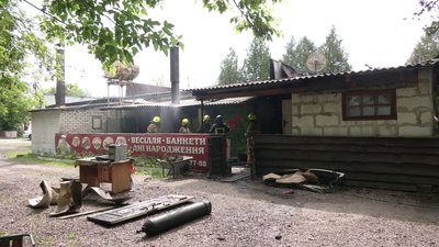 У Рівному сталася пожежа у кафе "У Стаса". Що кажуть очевидці