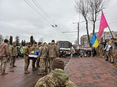 Прощання з Максимом Нефьодовим